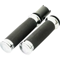 County Line Grips — 25.4 mm (1"), Chrome