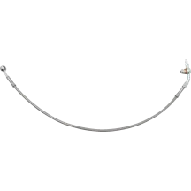 Extensión de línea hidráulica de freno/embrague — Altura de manillar 35,5 cm - 40,5 cm (14" - 16"), Plateado