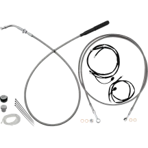 Kit de instalación EZ — para manillar 33–35,5 cm (13"–14"), Ape Hanger, cromo pulido