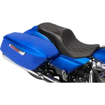 Freedom Touring Seat — 75 cm overall seat length, 33 cm driver seat length, 38 cm driver seat width, Black