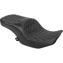 Freedom Touring Seat — 75 cm overall seat length, 33 cm driver seat length, 38 cm driver seat width, Black