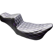 Asiento Tailwhip Daddy Long Legs — 11-1/2\" de ancho, 6\" de soporte trasero, Negro