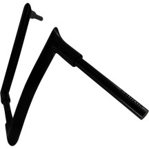 1-1/2" EZ Install Pointed Top Handlebar — 14" rise, 1" clamp, Black