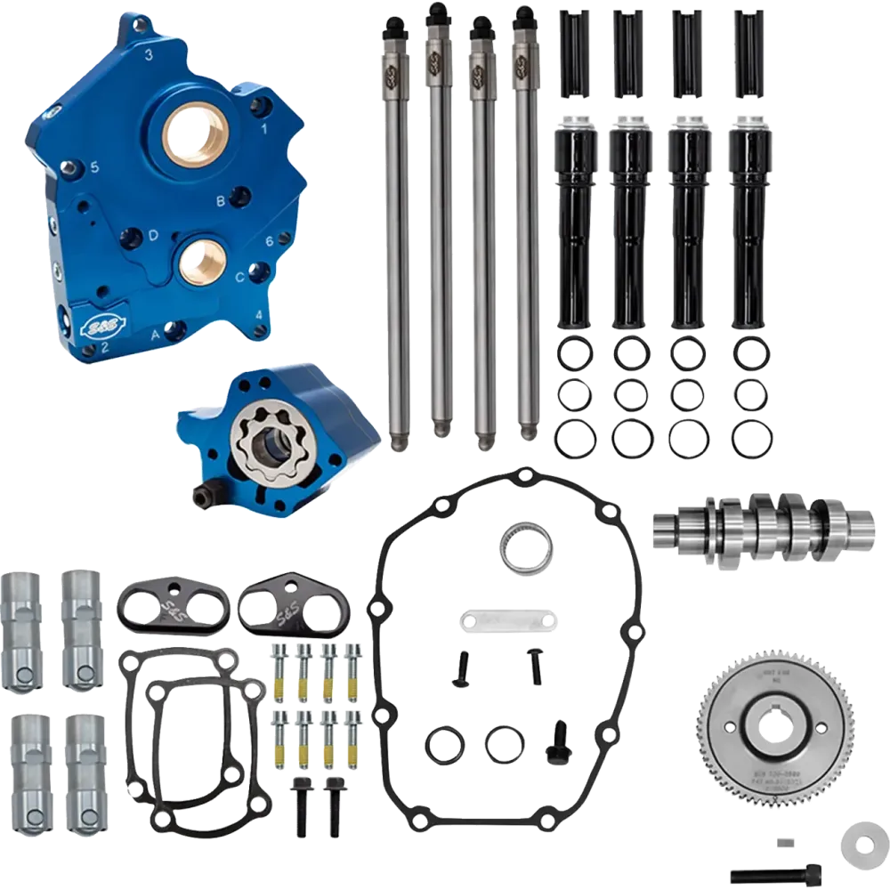 Cam Chest Kit with 496 Cam — water-cooled application, gear kit