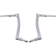 1-1/2" EZ Install Pointed Top Handlebar — 38 mm (1-1/2"), 40.5 cm rise (16"), 25.4 mm clamp (1")
