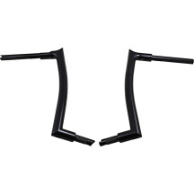 1-1/2" EZ Install Pointed Top Handlebar — 1" clamp