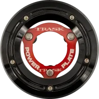 Kit de tapa Derby y placa de potencia — Negro, Rojo