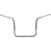 1-1/2" EZ Install Rounded Top Handlebar — 1-1/2" dia, 14" rise, 38-1/2" width, Chrome