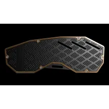 Reposapiés — Montaje por pernos, Negro