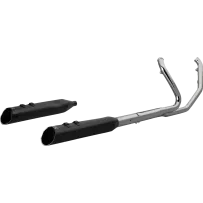 Sistema de escape 2-into-2 Icon-SR — diámetro de silenciador 4-1/2", sondas O2 12 mm y 18 mm