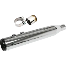 Swindler Exhaust Conversion Kit 2-into-1 — Outer diameter 4-1/2" (11.5 cm), Right-side mounting