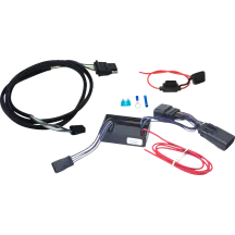 Aislador de remolque — conector Molex, compatible con HD Davidson®, negro, rojo