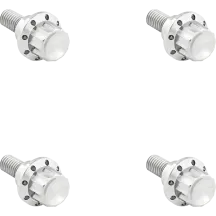 Windshield Titanium 12-Point Bolt Kit — '24+ Road Glides, Silver