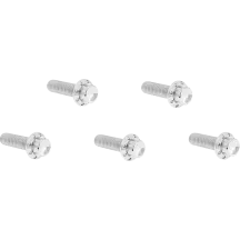 Derby Cover Titanium 12-Point Bolt Kit — Titanium, for '18+ M8 Softail