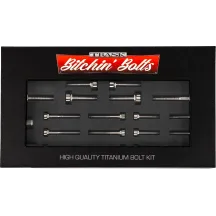 Bitchin' Bolts Transmission — For M8 models, Silver