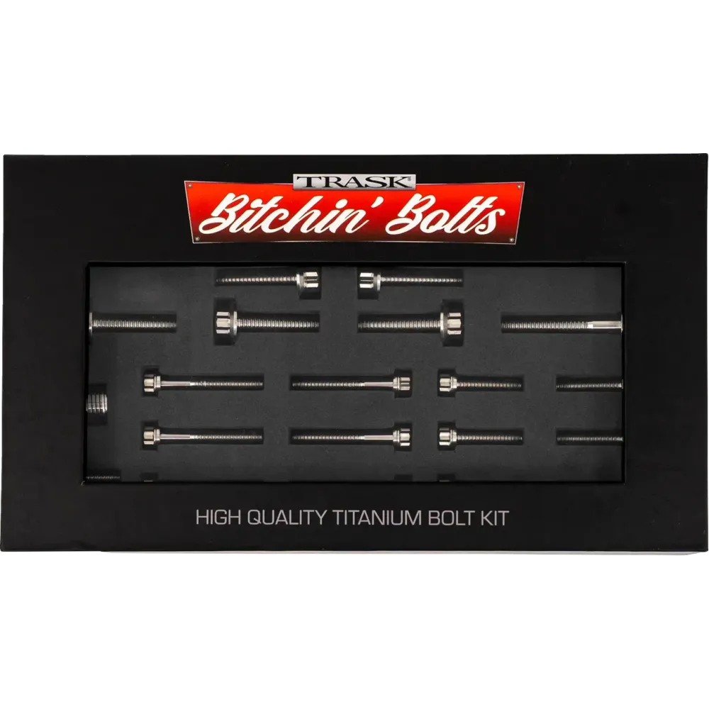 Bitchin' Bolts Transmission — For M8 models, Silver