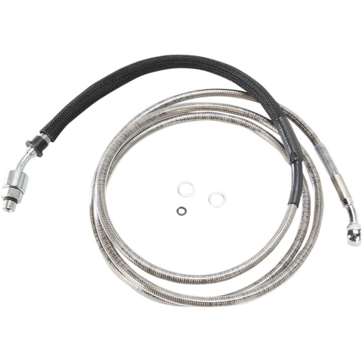 Línea de embrague hidráulica de acero inoxidable — 193.5 cm (76-1/8 in), +152 mm (+6 in)