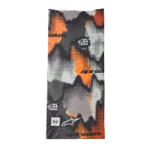 BUFF® Nazca Neck Tube — One Size, Gray, Fluorescent Orange