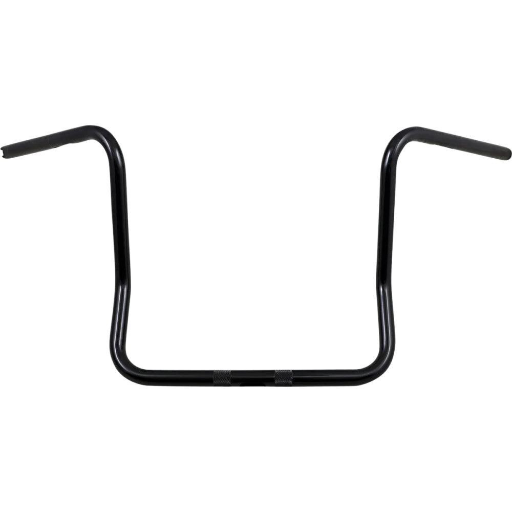 1" Handlebar — 1" clamp, 12" rise, Gloss Black