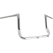 Buck-50 Handlebar — 36-7/8" width, 11-1/2" rise, 1" clamping diameter, Chrome