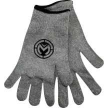 Abrasion Resistant Glove Liners — XL, Heather Gray