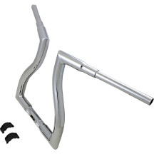 Thresher Handlebar — 30-1/2" width, 1-1/4" clamp, 1-1/2" bar, 4-1/2" pullback