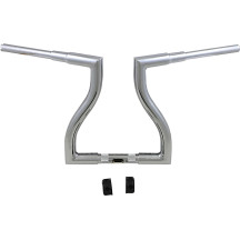 Thresher Handlebar — 30-1/2" width, 1-1/4" clamp, 1-1/2" bar, 4-1/2" pullback