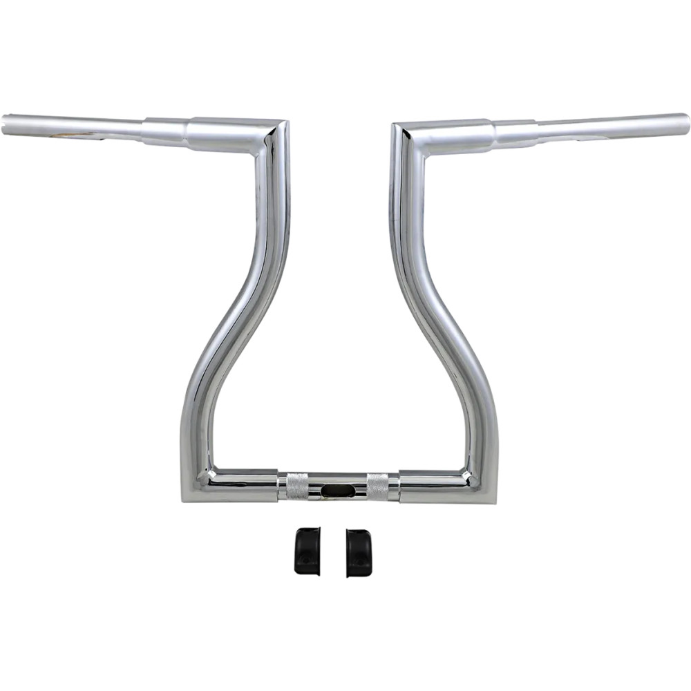Thresher Handlebar — 1-1/4" clamp, 1-1/2" bar, 30-1/2" width, Chrome