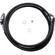 Línea de embrague hidráulica de acero inoxidable — 198,5 cm (78-1/8\"), vinilo negro