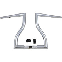 Thresher Handlebar — 1-1/4" clamp, 1-1/2" bar, 30-1/2" width, Chrome