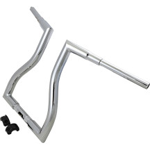 Thresher Handlebar — 1-1/4" clamp, 1-1/2" bar, 30-1/2" width, Chrome