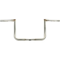 1-1/4" Twin Peaks Touring Handlebar — 10" rise, 33-1/2" width, 5-1/4" pullback