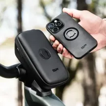 Wedge Case Set (Mag-Align) — 87×177×61 mm, handlebar mount, Black