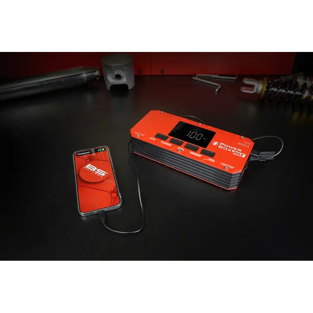 Power Box Max — 12V, Red