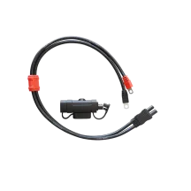 BS BATTERY PA-01 MAX Conector de Ojal — 12V, ojales M6, cable 60 cm (8AWG), fusible 10A