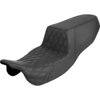 Asiento Step-Up — 15.75" L x 13" W, soporte lumbar 5.5", negro