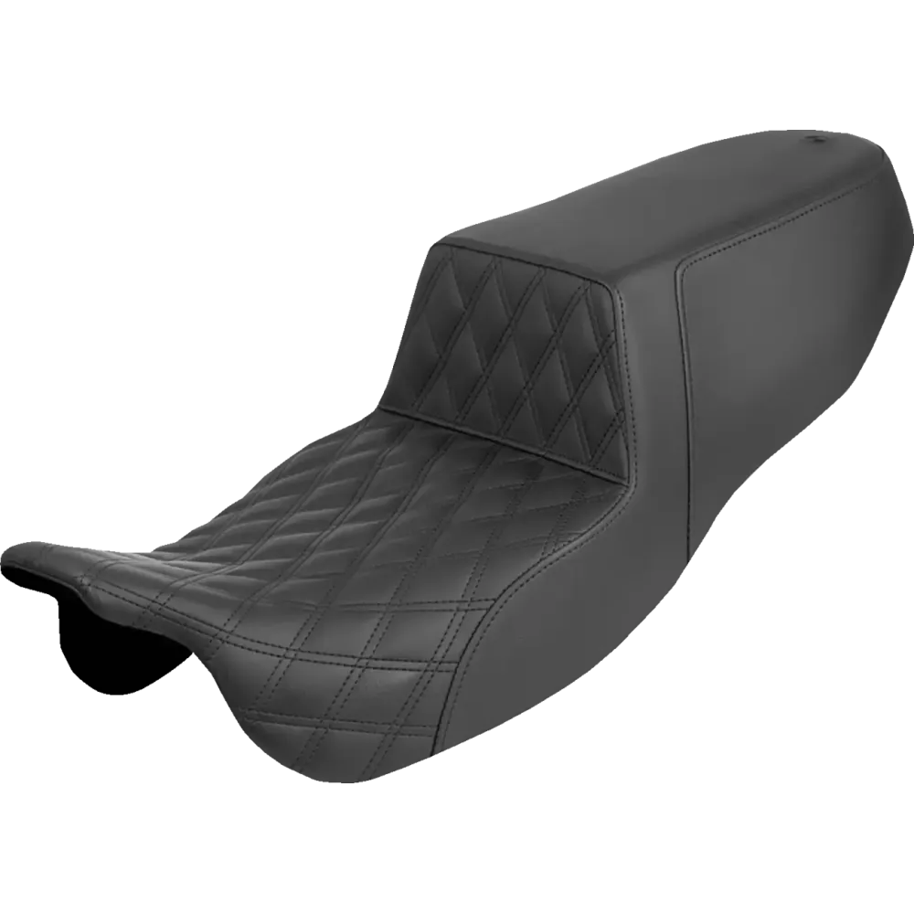 Asiento Step-Up — 15.75" L x 13" W, soporte lumbar 5.5", negro