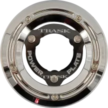 Cubierta Derby y kit Power Plate — Negro, Cromo