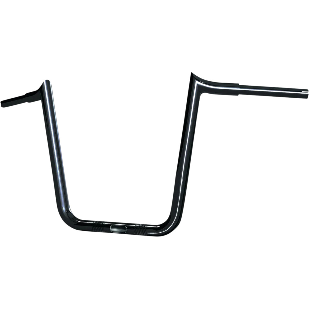 Viking Warrior Handlebar — 1-1/4" clamp, 14" rise, 34-1/2" width, Black gloss