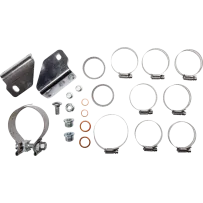 Sistema de escape 2-into-1 Outlaw-SR — diámetro del silenciador 11.5 cm, negro