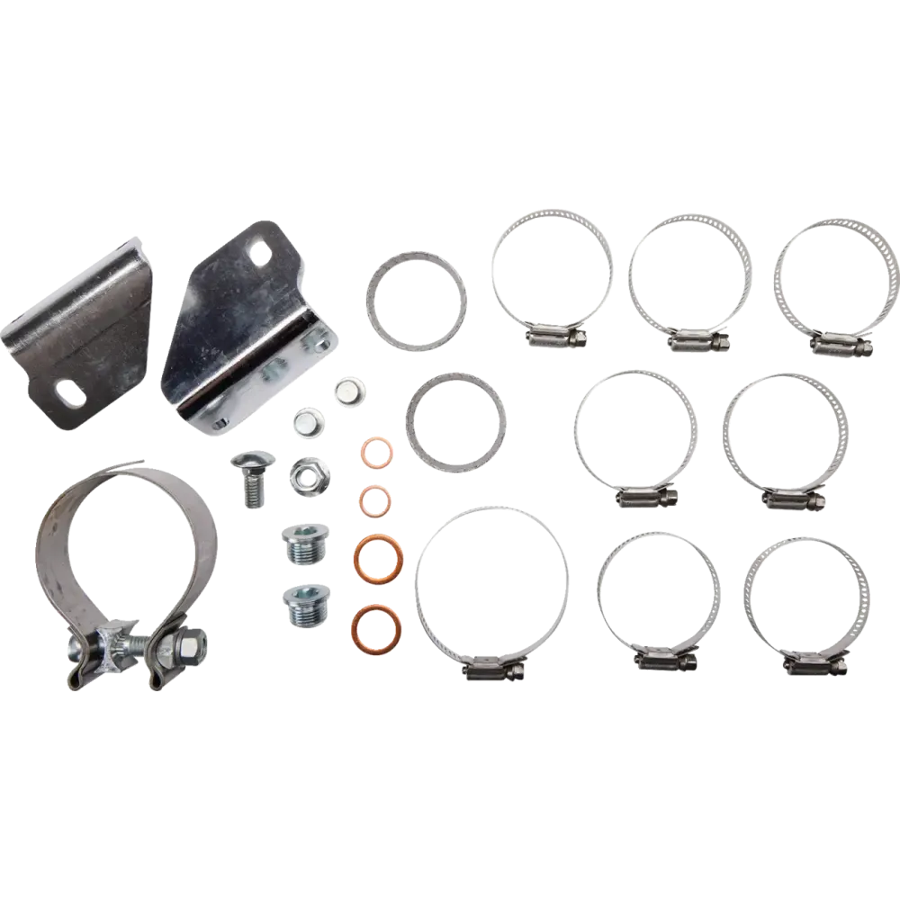 Sistema de escape 2-into-1 Outlaw-SR — diámetro del silenciador 11.5 cm, negro