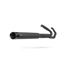 ZARD Full Exhaust System 2:1 H-D TOURINGS E5+ 25+ & RACING — 2:1 system, matte black