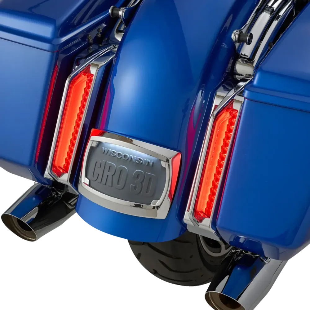 Filler Panel Tail Lights — HD, Smoke lens