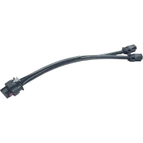 Arnés de cableado — Harley Davidson®, Negro, luz antiniebla