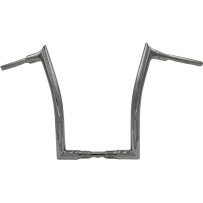 1-1/2" EZ Install Pointed Top Handlebar — 1-1/2" diameter, 1-1/4" clamp, 16" rise, Chrome