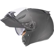 Threshold™ Solid Modular Helmet — L, Matte Black