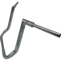 1-1/2" EZ Install Flat Top Handlebar — 38 mm (1-1/2"), 25.4 mm clamp, Chrome