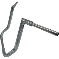 1-1/2" EZ Install Flat Top Handlebar — 38 mm (1-1/2"), 25.4 mm clamp, Chrome