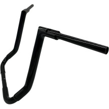 1-1/2" EZ Install Flat Top Handlebar — 25.4 mm clamp, Black