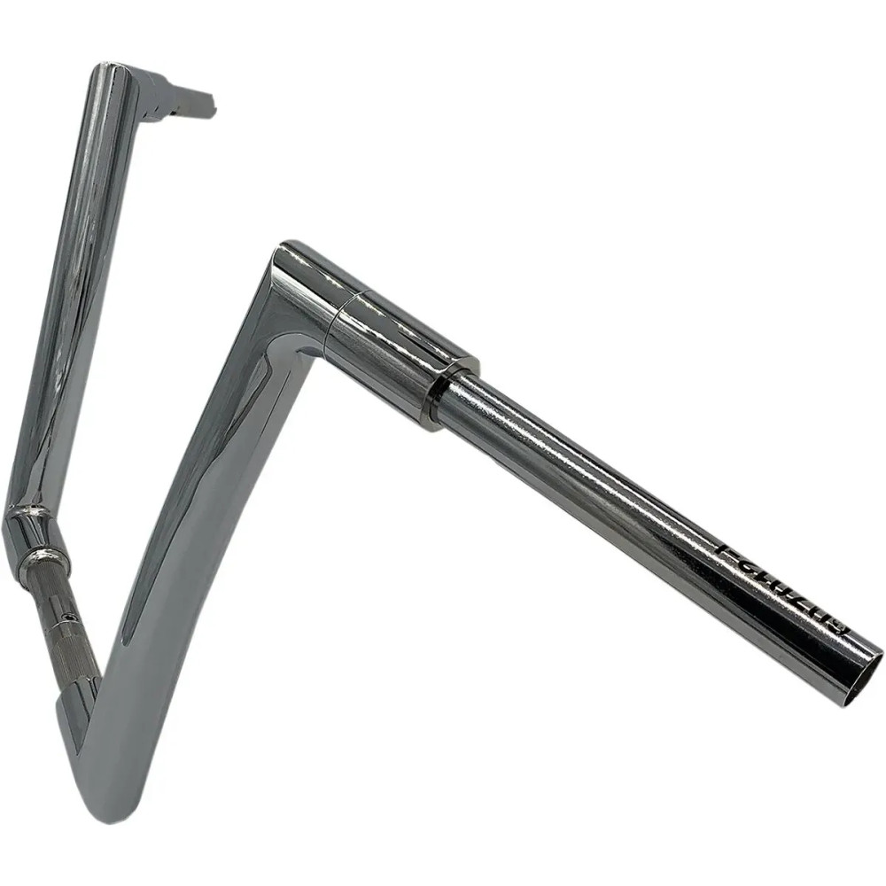 1-1/2" EZ Install Flat Top Handlebar — 1" clamp, 12" rise, 35" width